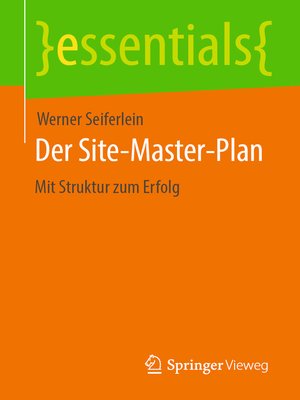 cover image of Der Site-Master-Plan
